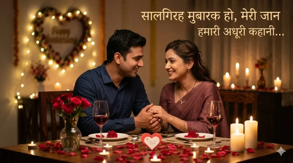 Emotional Anniversary Wishes in Hindi