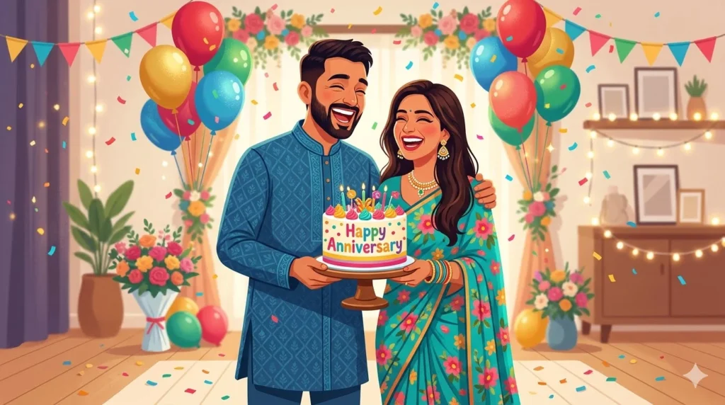 Funny Anniversary Wishes in Hindi