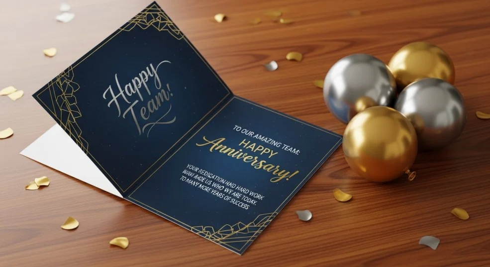 Short and Simple Company Anniversary Wishes