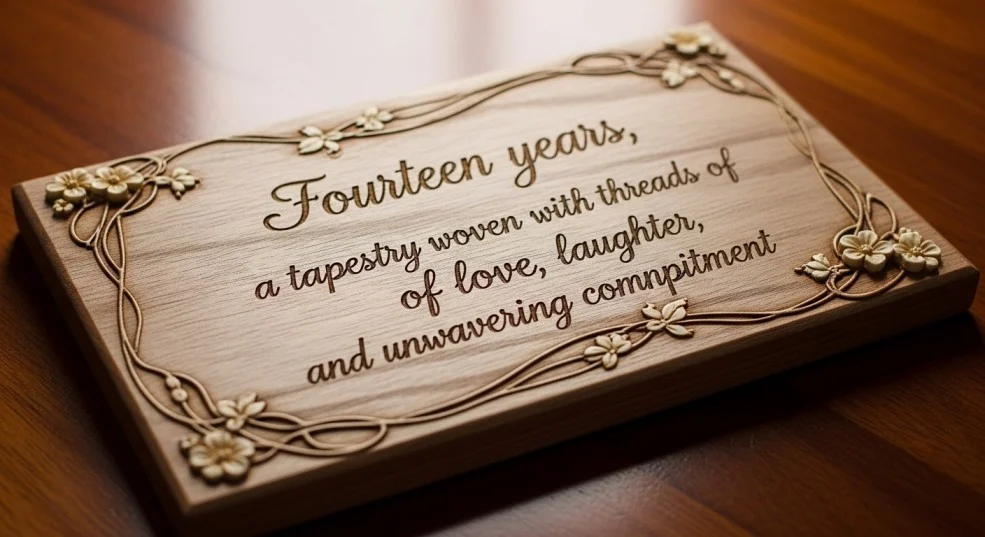 Unique 14th Wedding Anniversary Quotes