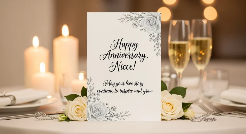 Inspirational Anniversary Wishes for Niece