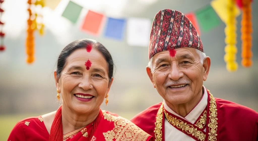 Unique Anniversary Wishes for Mom Dad in Nepali
