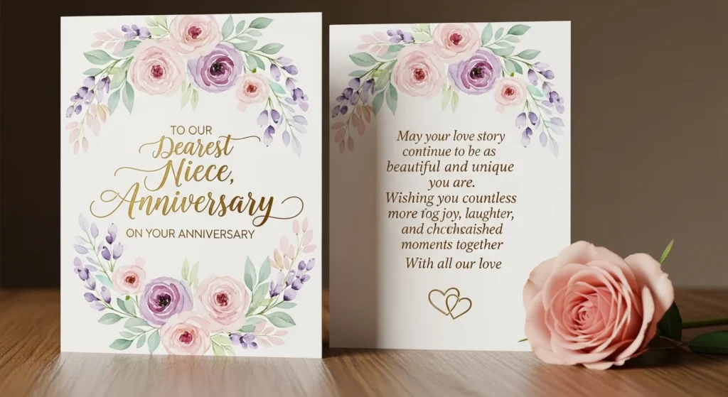 Unique Anniversary Wishes for Niece