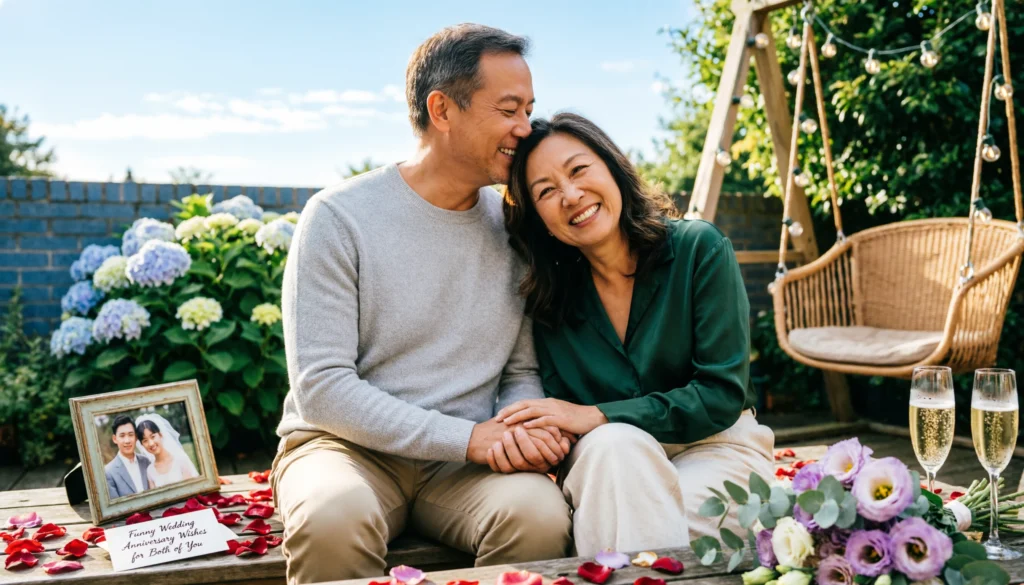 Funny Wedding Anniversary Wishes for Both of You