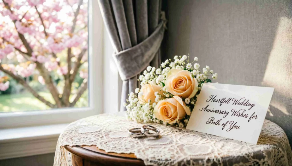 Heartfelt Wedding Anniversary Wishes for Both of You