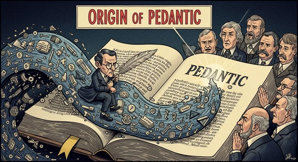 Origin of Pedantic