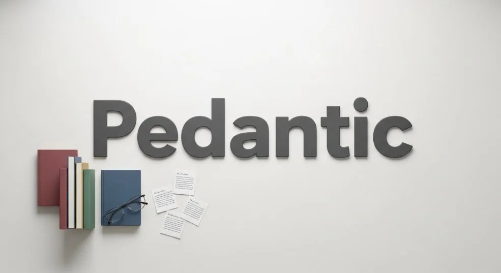 What Does Pedantic Really Mean