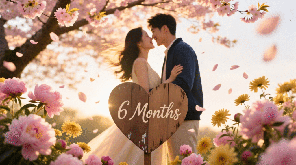 6 month anniversary wish for husband