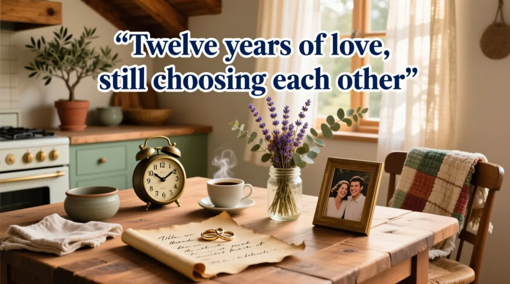 400+ 12th Wedding Anniversary Quotes: Heartfelt, Funny, and Romantic Messages for Your 12-Year Milestone