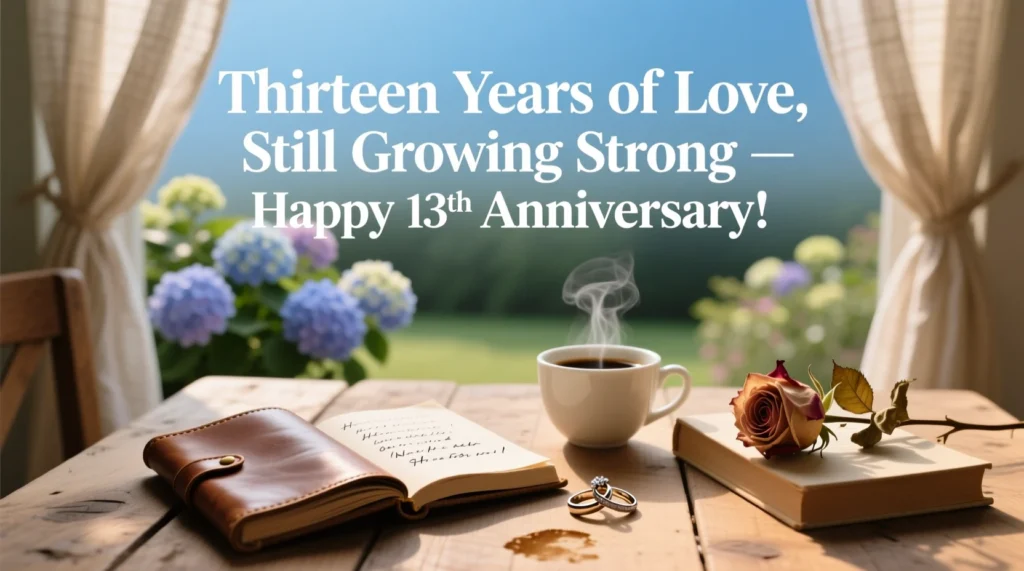 13th wedding anniversary quotes and wishes