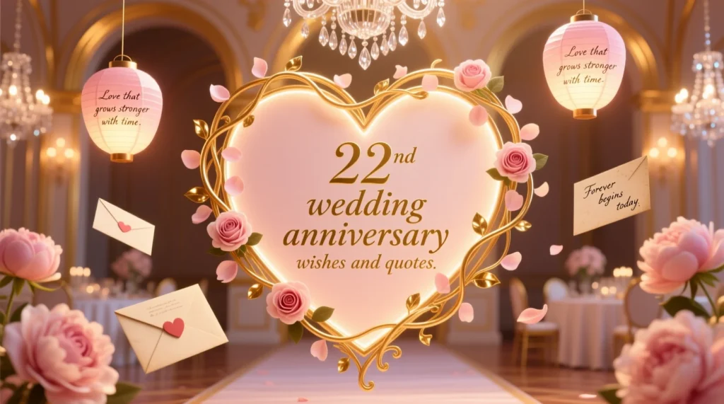 22nd wedding anniversary wishes and quotes