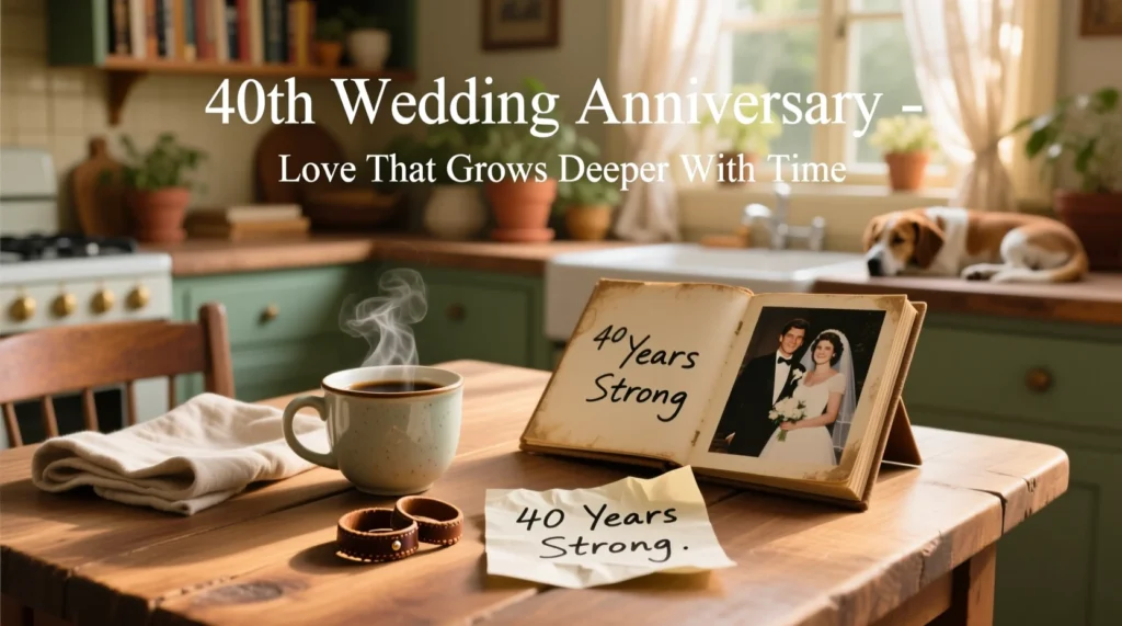 40th wedding anniversary quotes