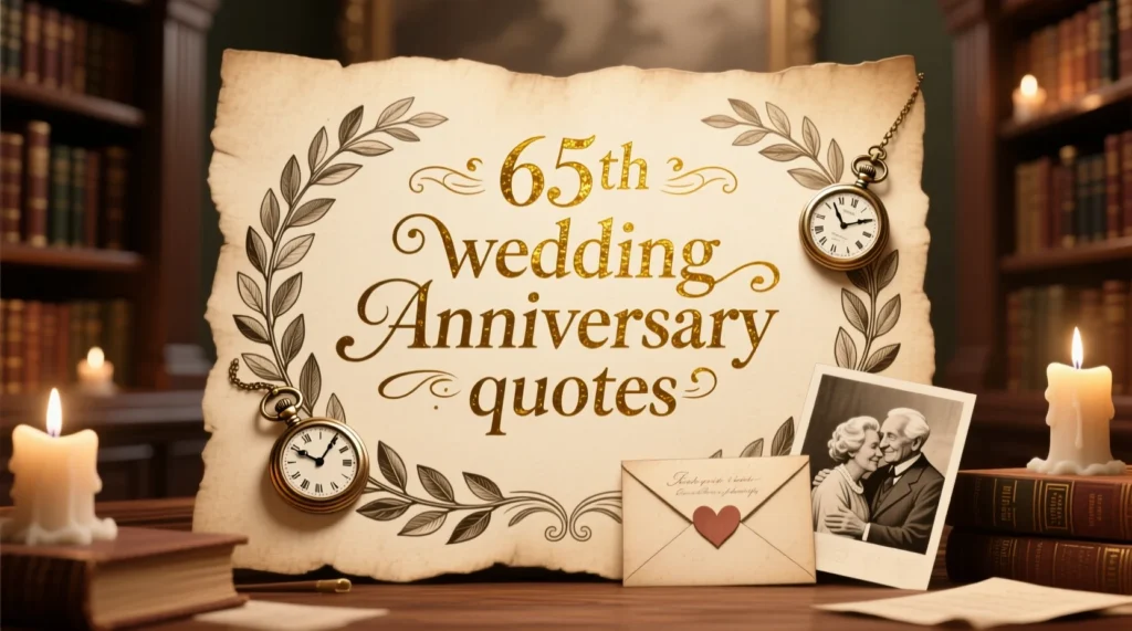 65th wedding anniversary quotes