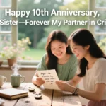 anniversary wish quotes for sister