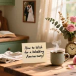how to wish for a wedding anniversary