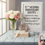15th wedding anniversary quotes