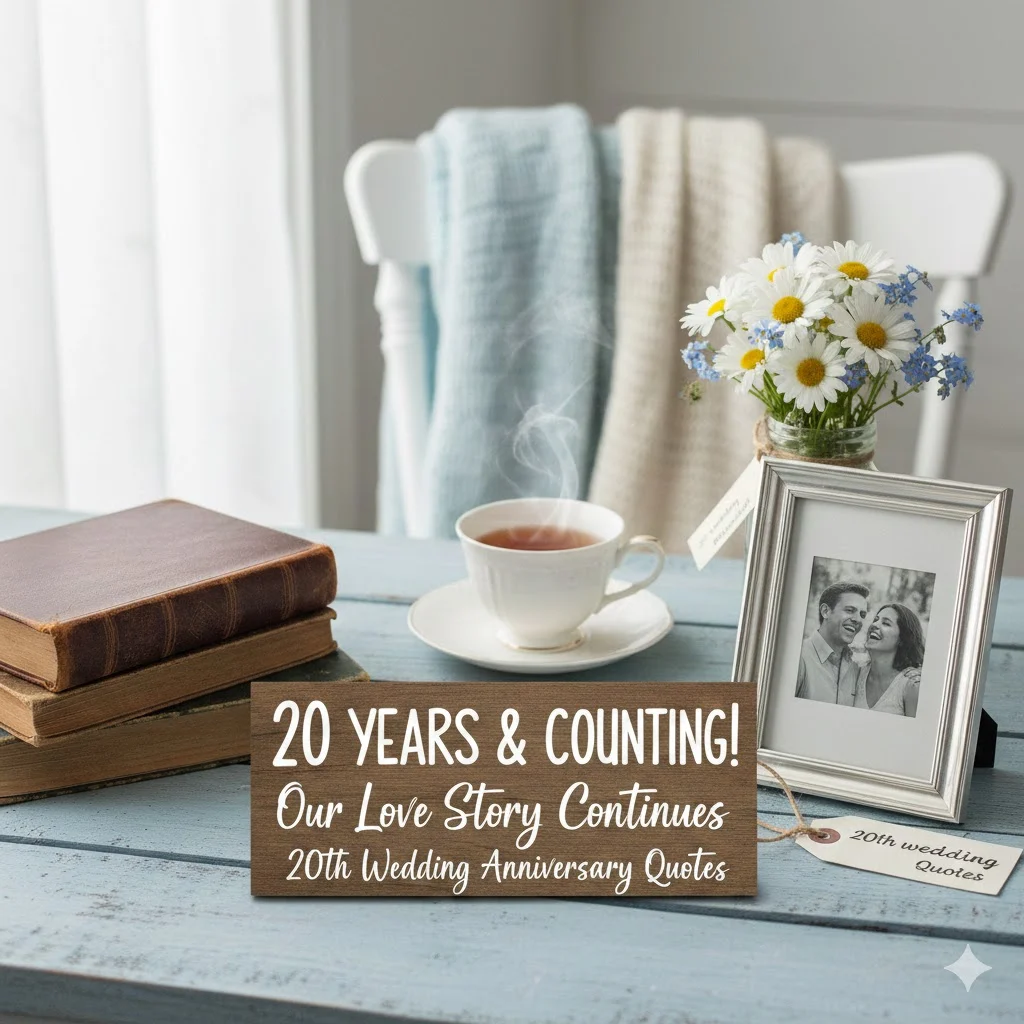 20th wedding anniversary quotes