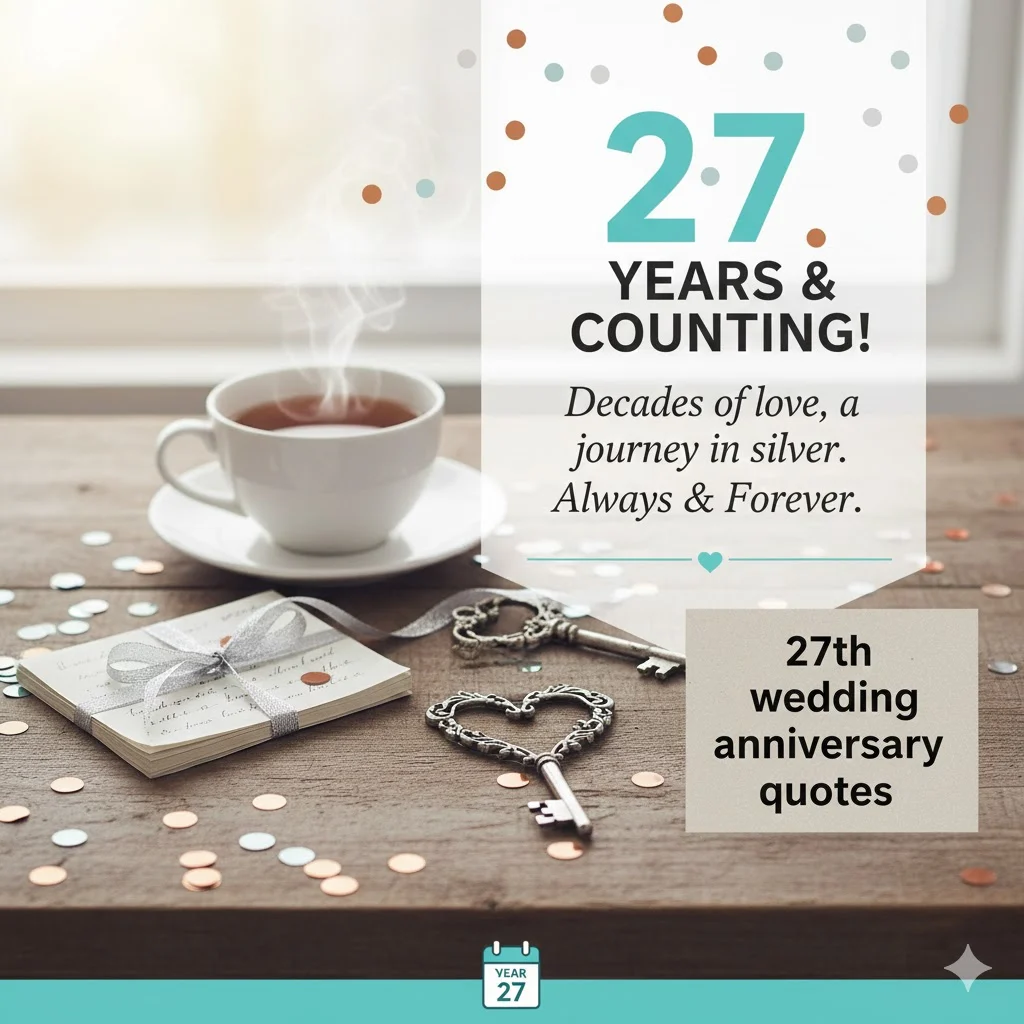 27th wedding anniversary quotes