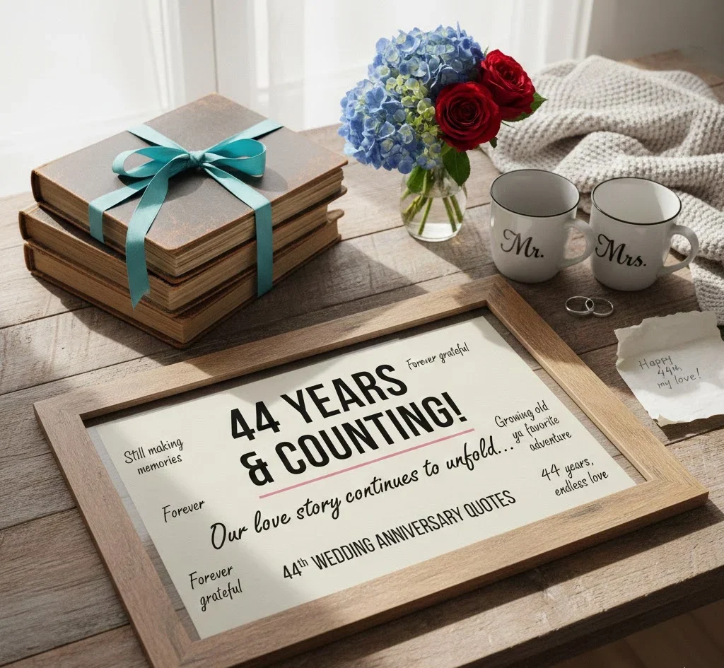 44th wedding anniversary quotes