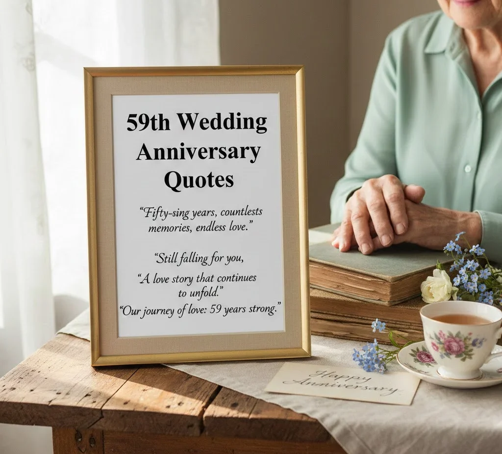 59th wedding anniversary quotes