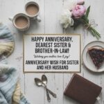 anniversary wish for sister and her husband
