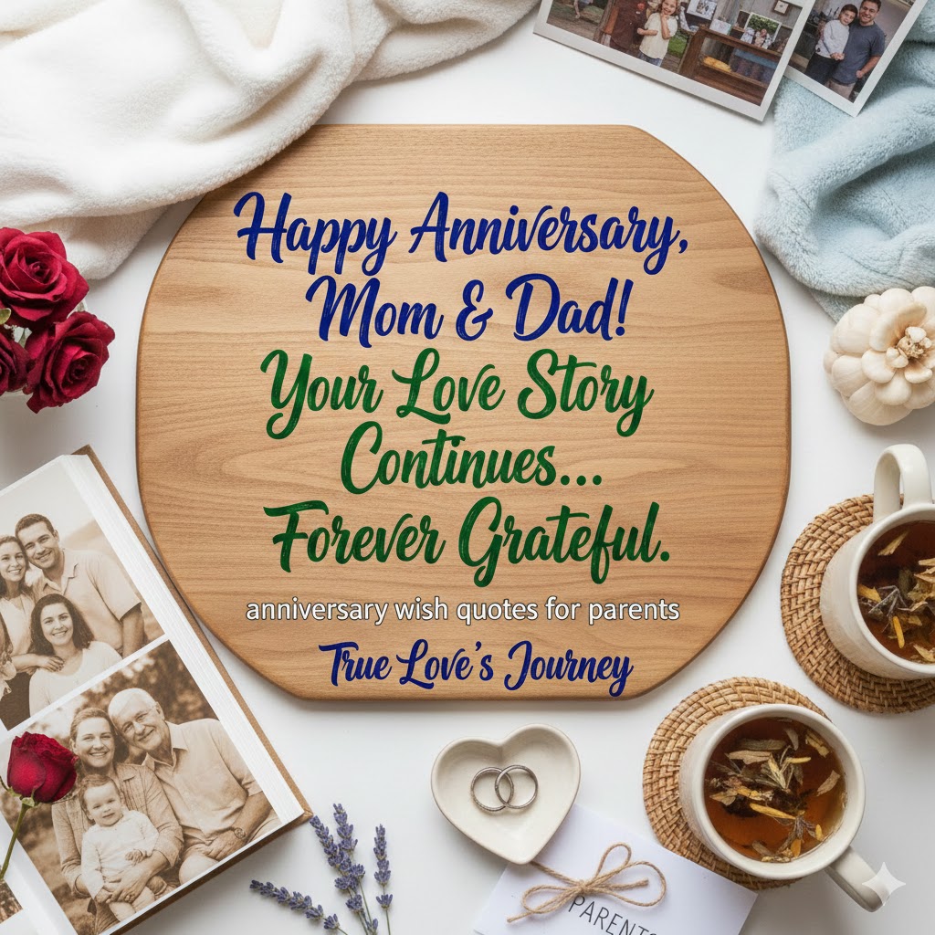 650+ Celebrate Your Parents’ Love:  Heartfelt Anniversary Wish Quotes