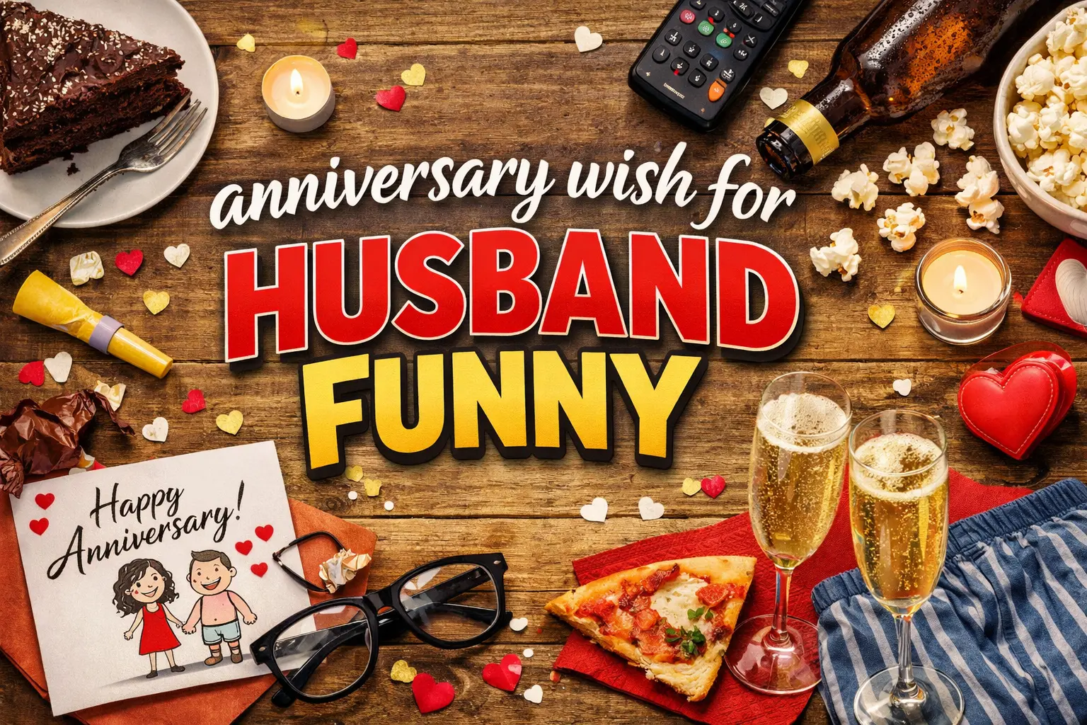 750+ Funny Anniversary Wish for Husband | Hilarious & Sweet Messages