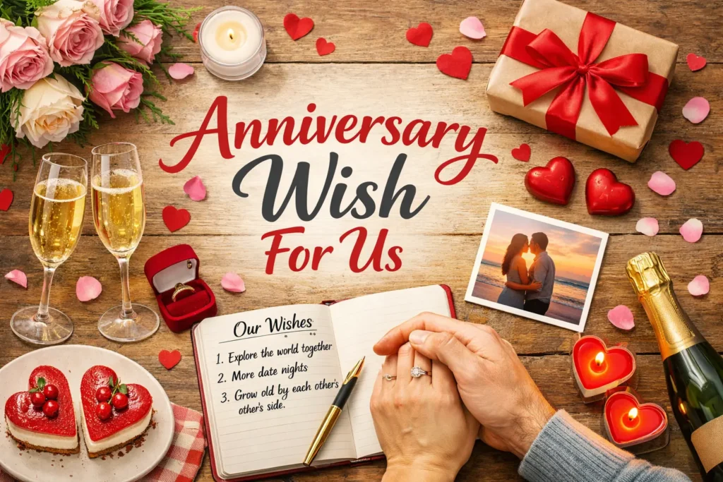 550+ Anniversary Wish for Us: Romantic, Emotional & Cute Messages to Celebrate Love