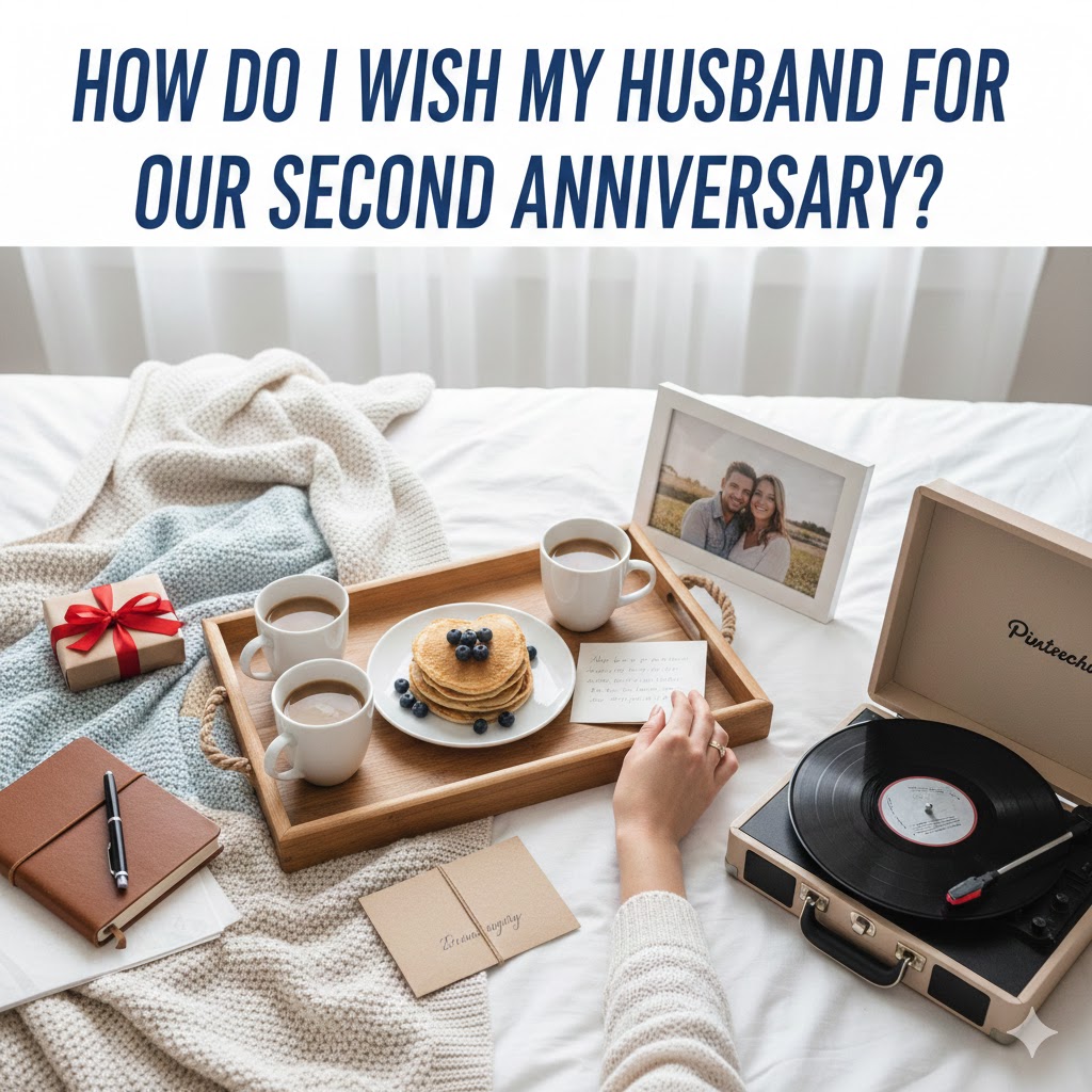 how do i wish my husband for our second anniversary?