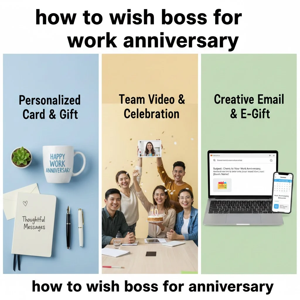 how to wish boss for work anniversary