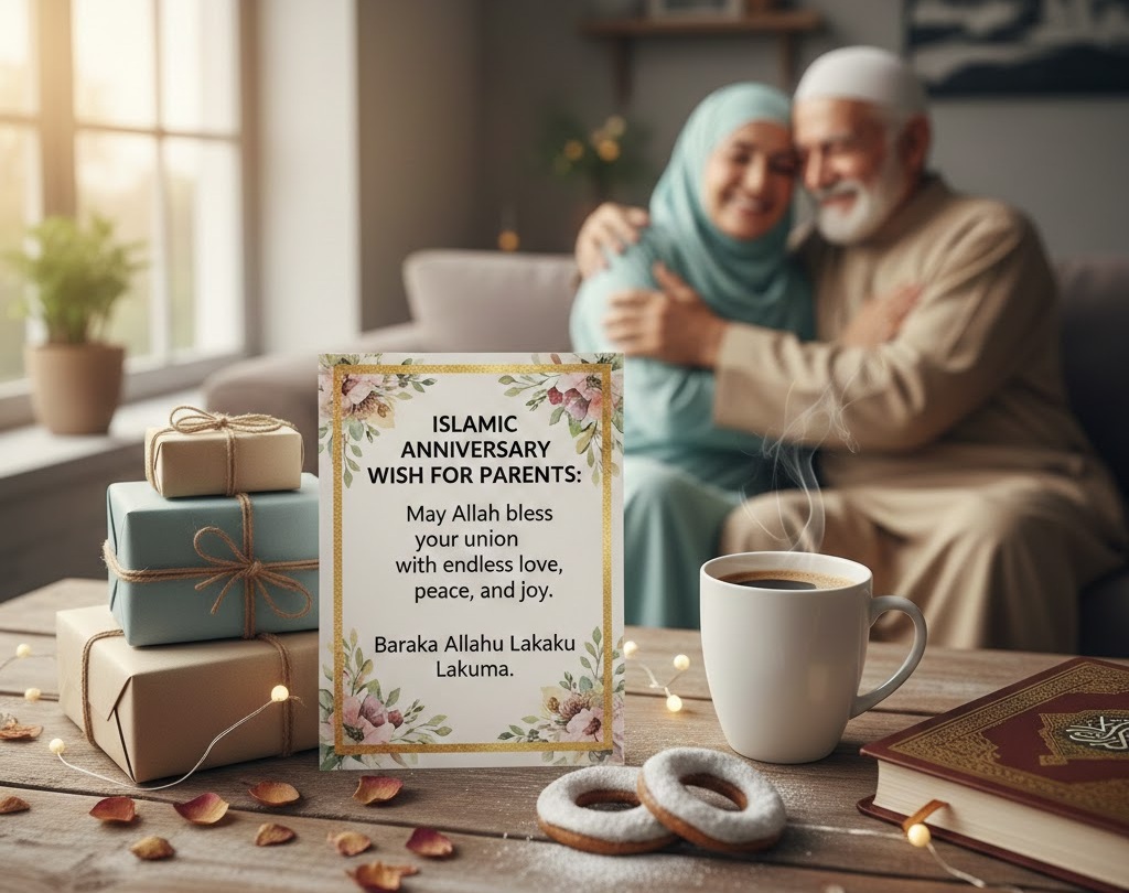 islamic anniversary wish for parents