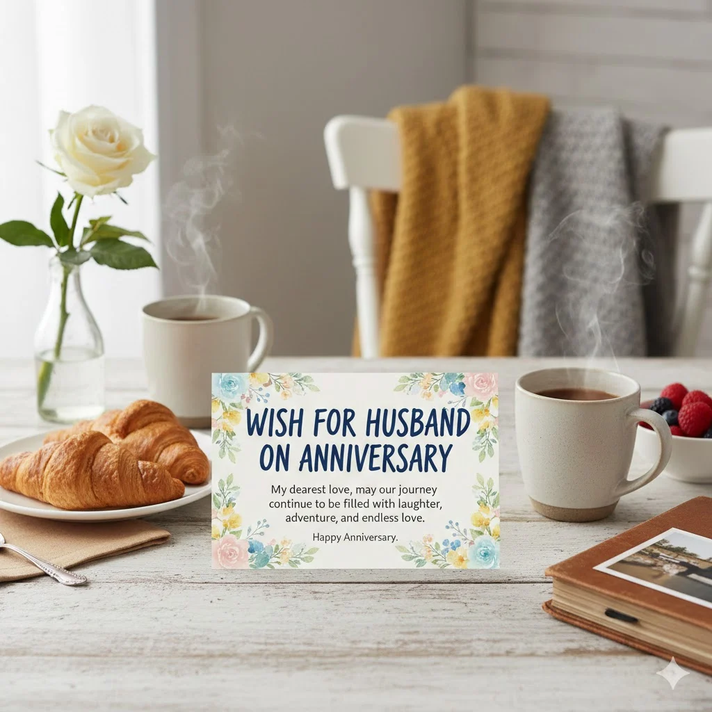 wish for husband on anniversary