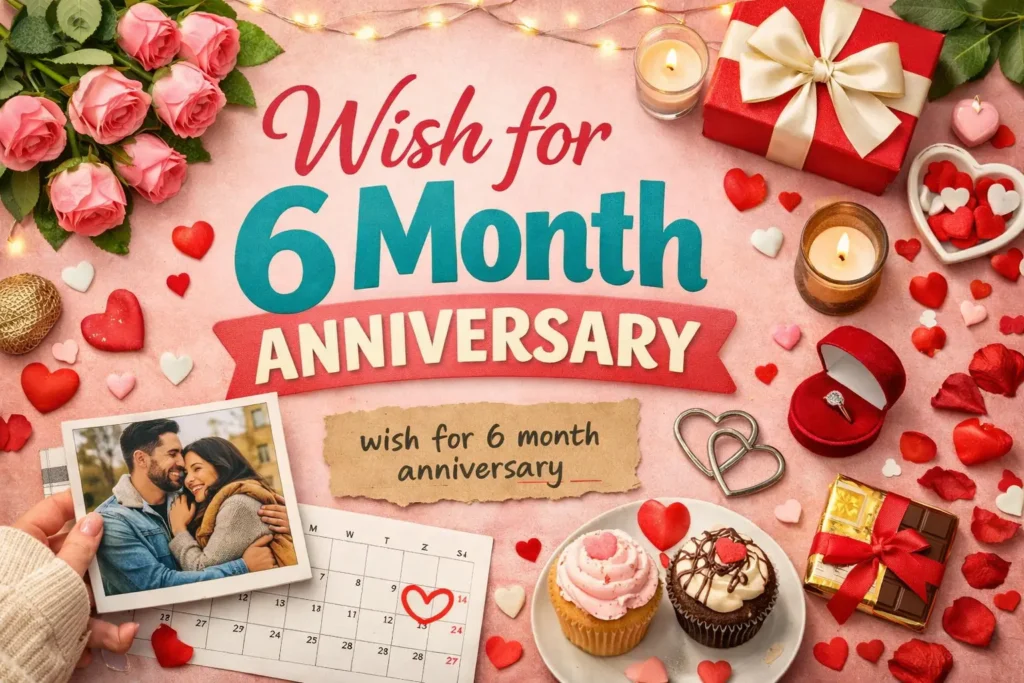 wish for 6 month anniversary