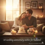 1st wedding anniversary wishes for husband