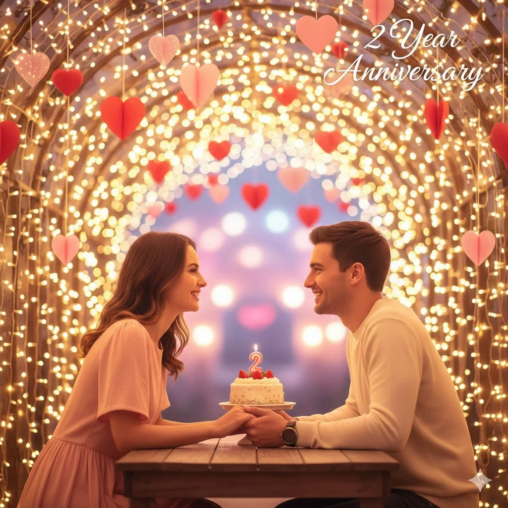 2 year anniversary wish for boyfriend