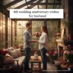 4th wedding anniversary wishes for husband