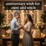 anniversary wish for aunt and uncle