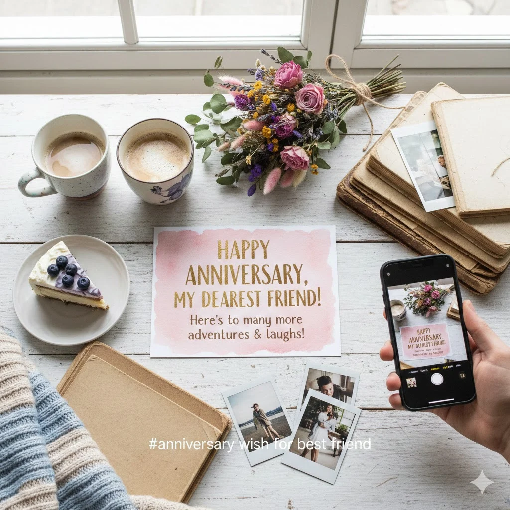 anniversary wish for best friend