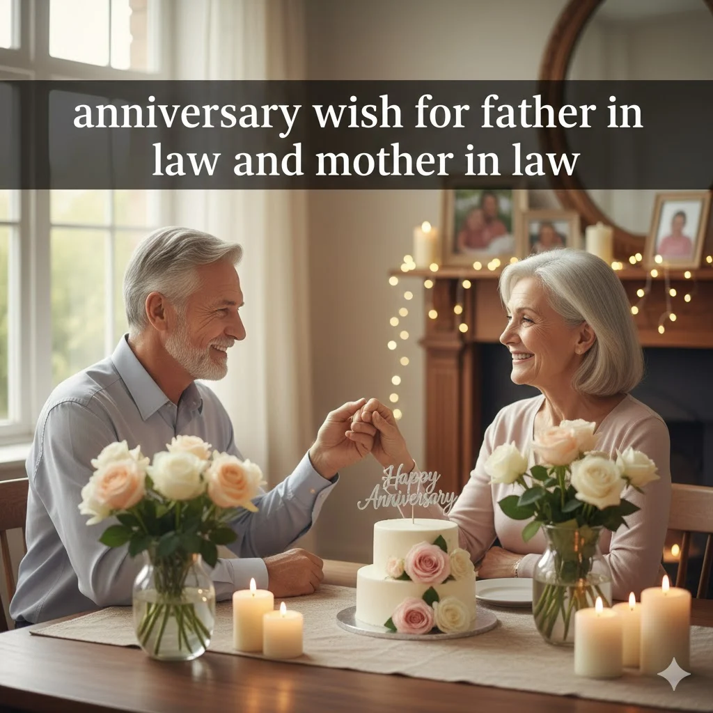 anniversary wish for father in law and mother in law