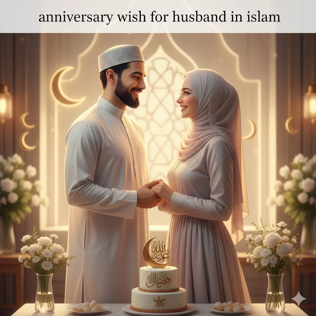 anniversary wish for husband in islam