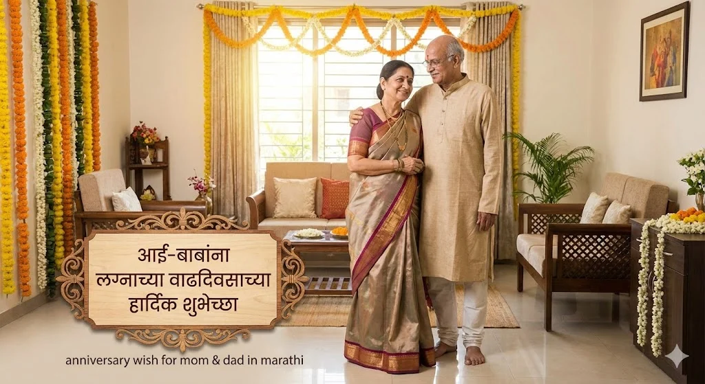 anniversary wish for mom & dad in marathi