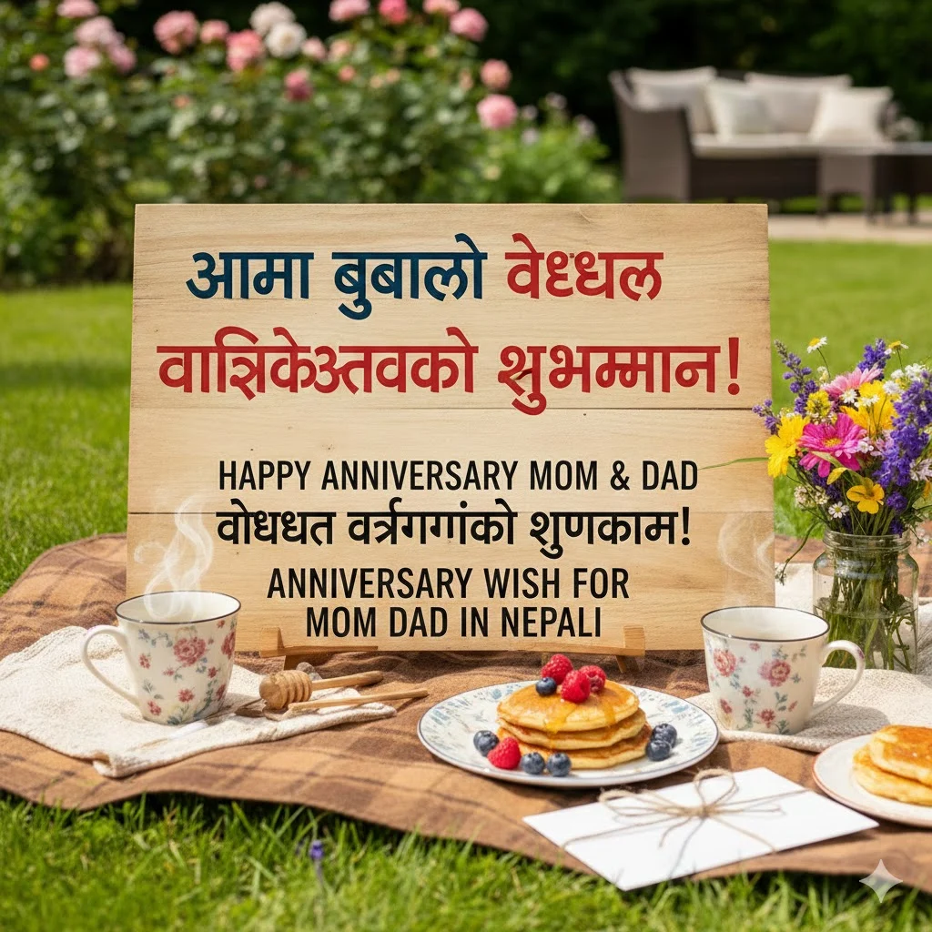 anniversary wish for mom dad in nepali