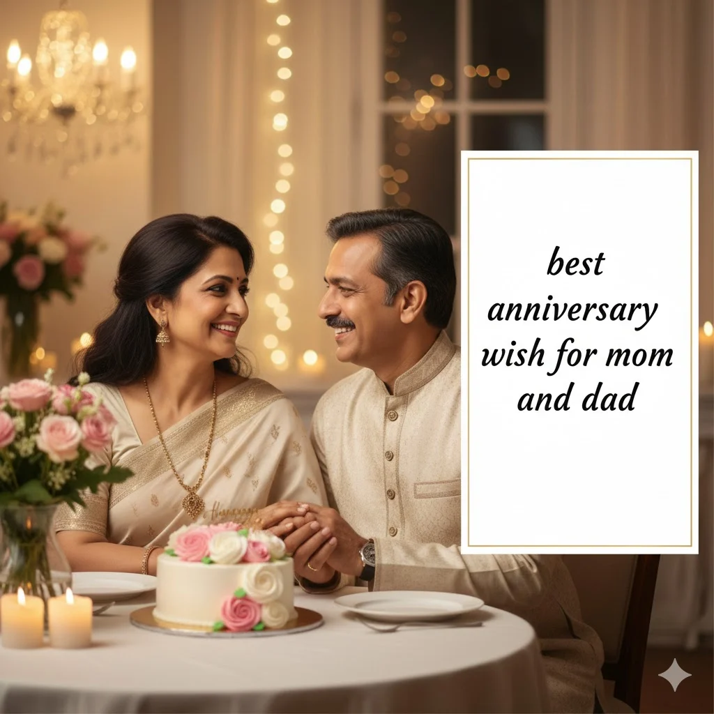 best anniversary wish for mom and dad