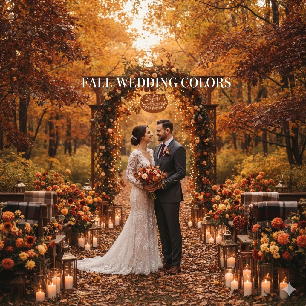 fall wedding colors