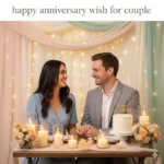 happy anniversary wish for couple