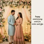 happy anniversary wish for sister and jiju