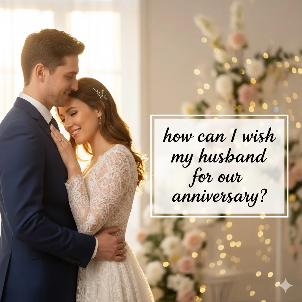 how can i wish my husband for our anniversary?