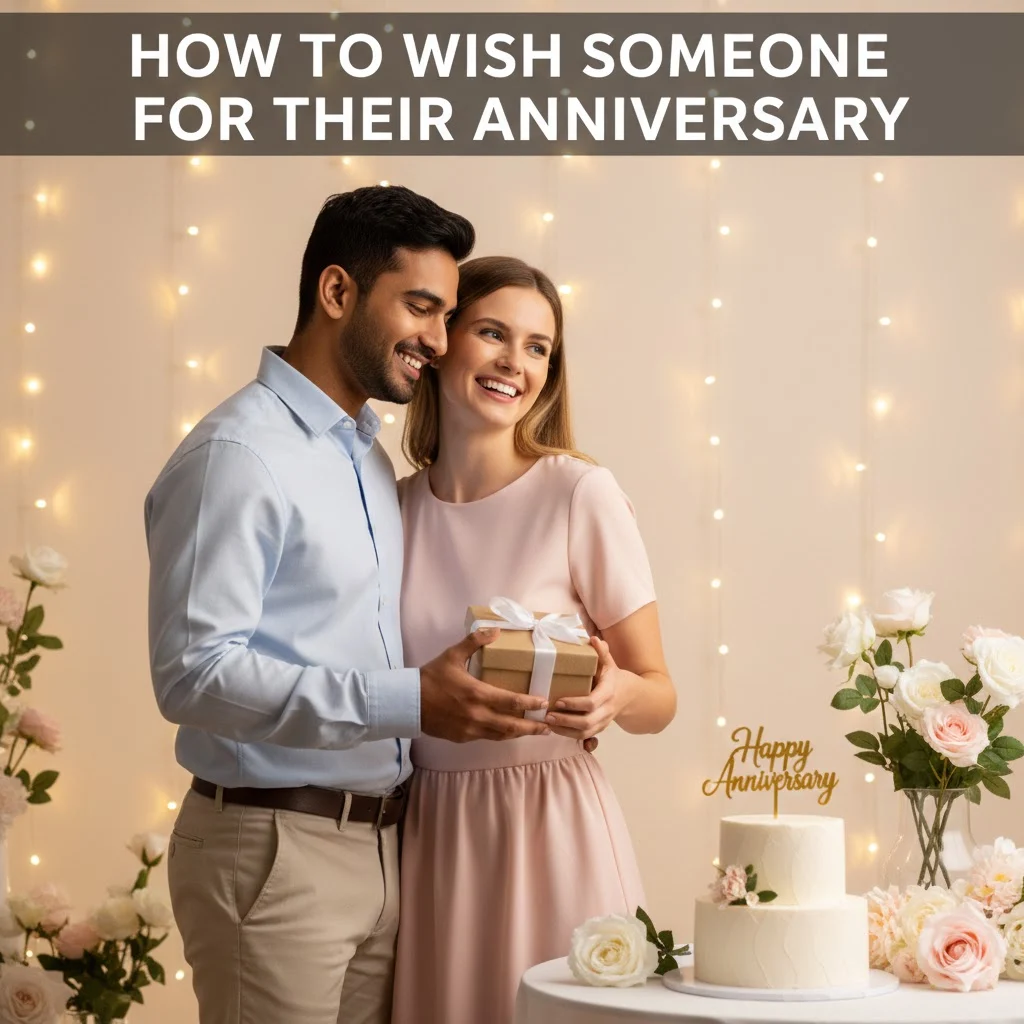 how to wish someone for their anniversary