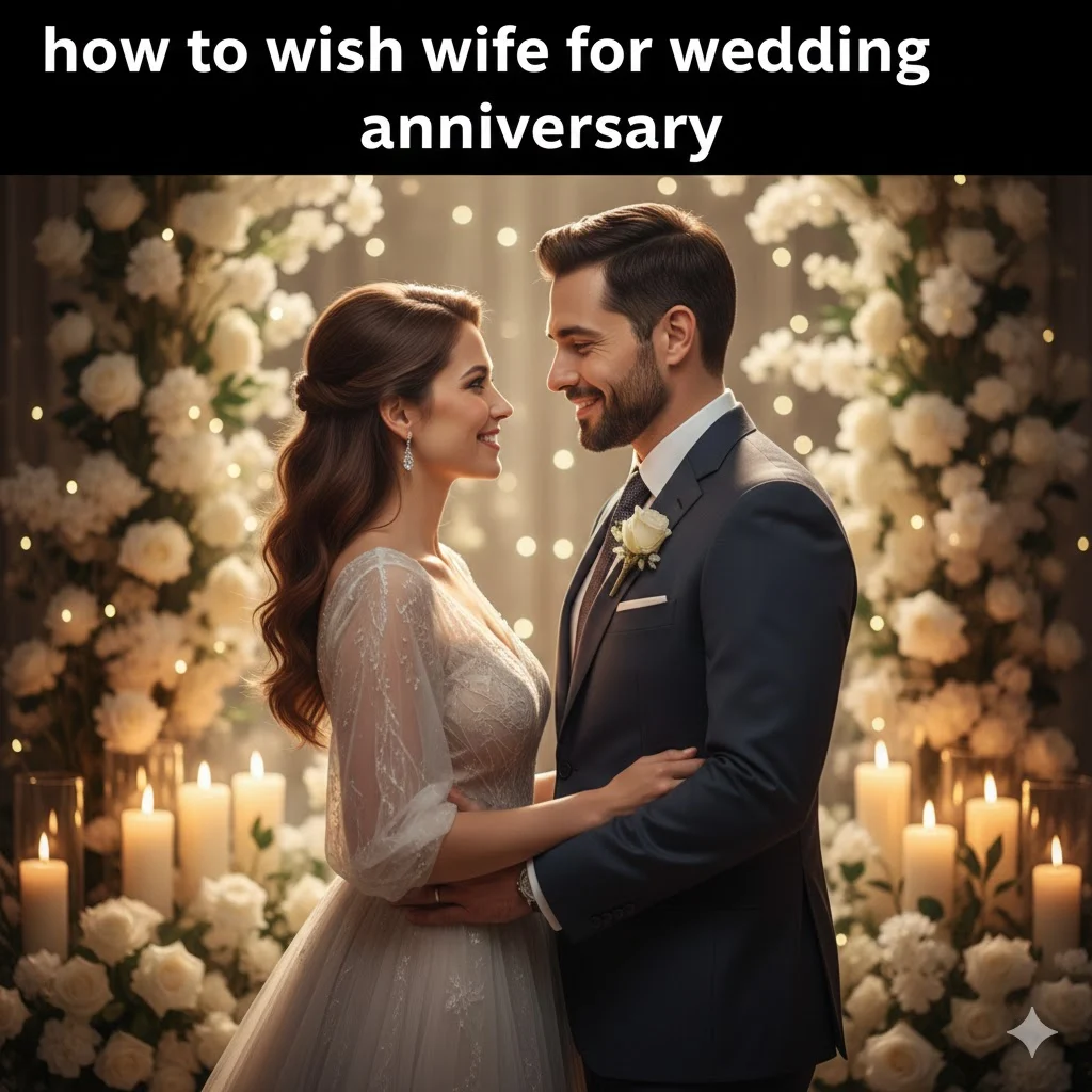 how to wish wife for wedding anniversary