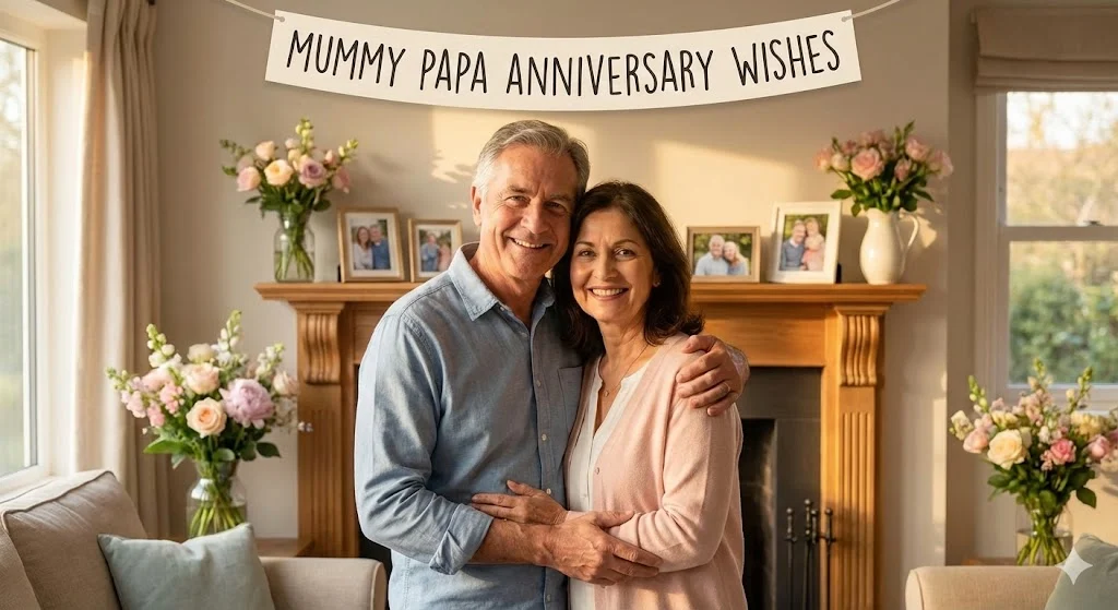 mummy papa anniversary wishes